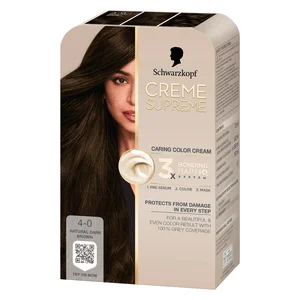 Schwarzkopf Creme Supreme 4-0 Dark Brown 182g v:6223601