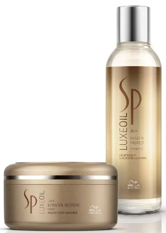 Wella Professionals SP Wella Luxeoil Keratin Protect Shampoo + Mask v:2593852