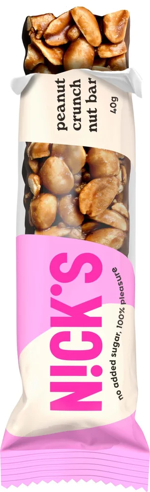 NICK’S Nut bar peanut crunch 40 g v:4617401