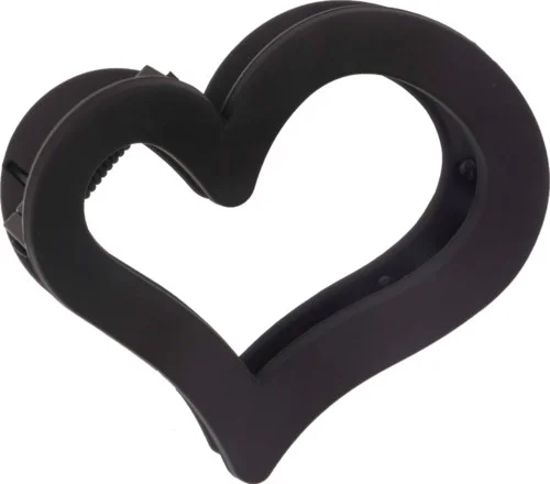 Dazzling Hair Clip Heart Black v:6629845 Dazzling Hair Clip Heart Black v:6629845
