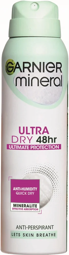 Garnier Mineral UltraDry 48H Anti-Perspirant 150 ml v:9173833