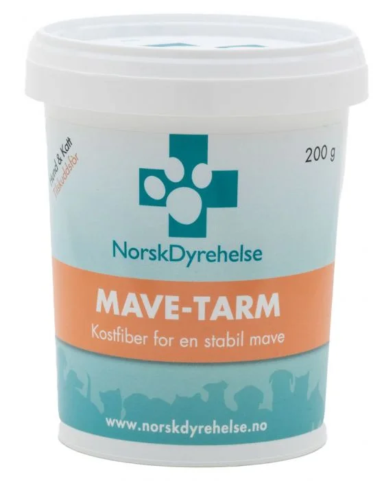 Norsk Dyrehelse mage-tarm kostfiber pulver hund og katt 200 g v:8821625 Norsk Dyrehelse mage-tarm kostfiber pulver hund og katt 200 g v:8821625