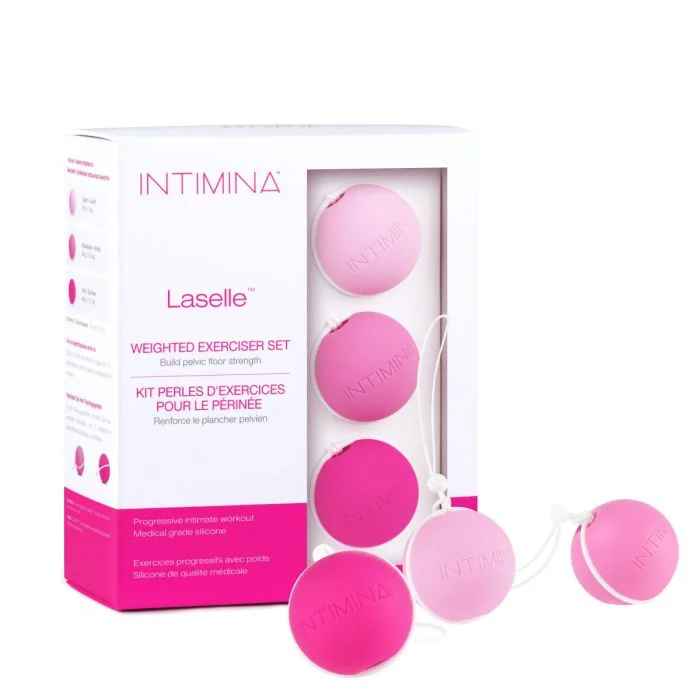 INTIMINA Laselle Set bekkenbunnstrenere 3 stk v:8146787 INTIMINA Laselle Set bekkenbunnstrenere 3 stk v:8146787