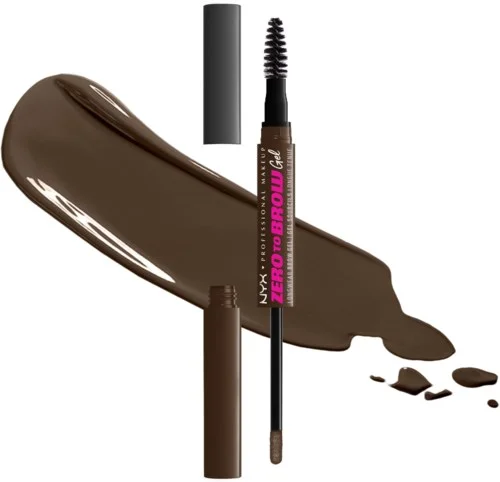 NYX PROFESSIONAL MAKEUP Zero to Brow Longware Brow Gel 07 Espresso v:3685380