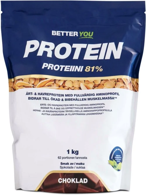 Better You Ärt och havreprotein Choklad 1000 g v:1996675 Better You Ärt och havreprotein Choklad 1000 g v:1996675