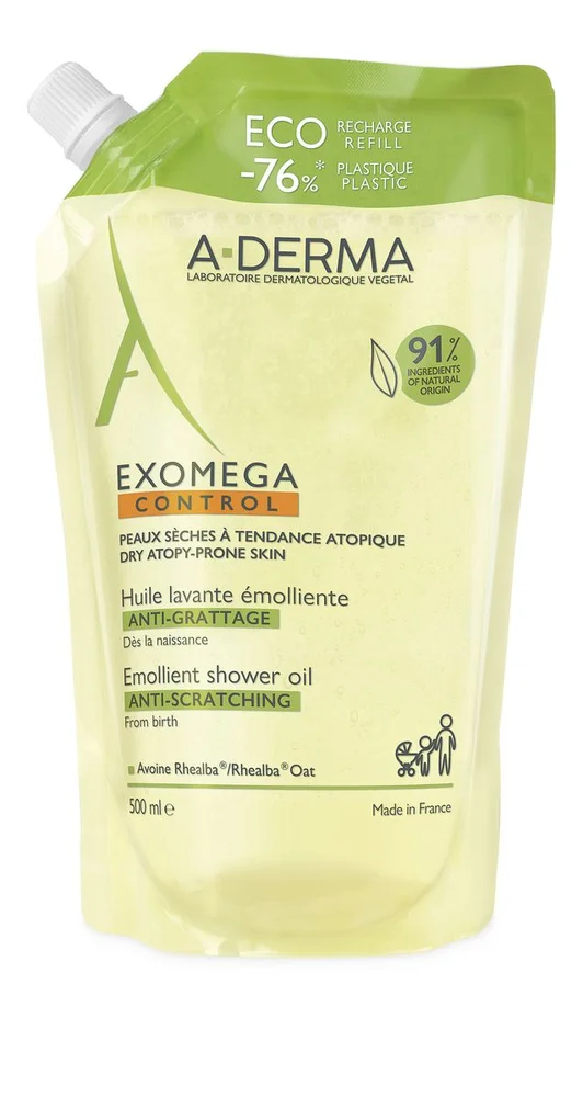A-DERMA Exomega Control Showeroil Refill – 500 ml. v:9107173