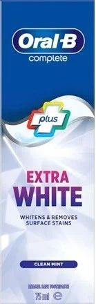 Oral B Complete Extra White Clean Mint 75 ml v:4536469