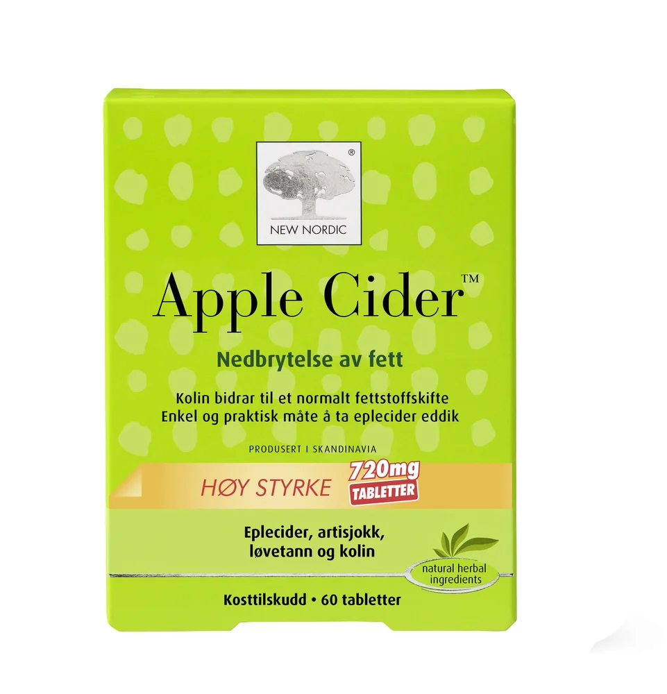 New Nordic Apple Cider 60 Tabletter v:7246514
