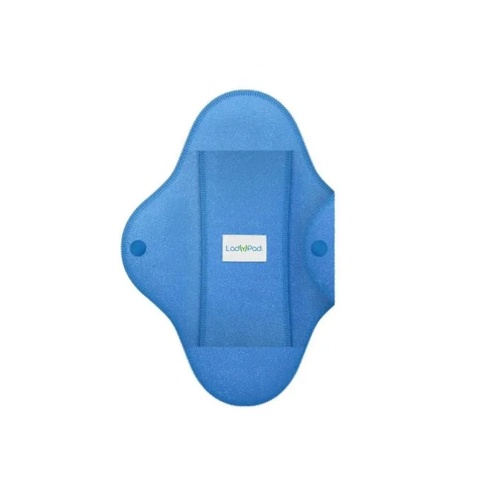 LadyPad Økologiske vaskbare bind Pad and Liner Blue Str. S – 1pk v:6818073 LadyPad Økologiske vaskbare bind Pad and Liner Blue Str. S – 1pk v:6818073