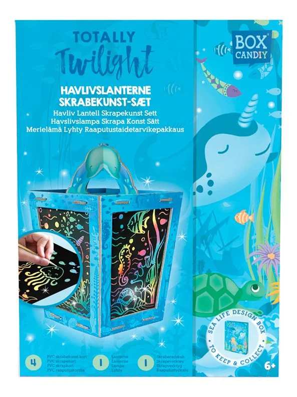 BOX CANDIY Scratch Art Lantern – Totally Twilight Sea – 1 stk v:7570883 BOX CANDIY Scratch Art Lantern – Totally Twilight Sea – 1 stk v:7570883