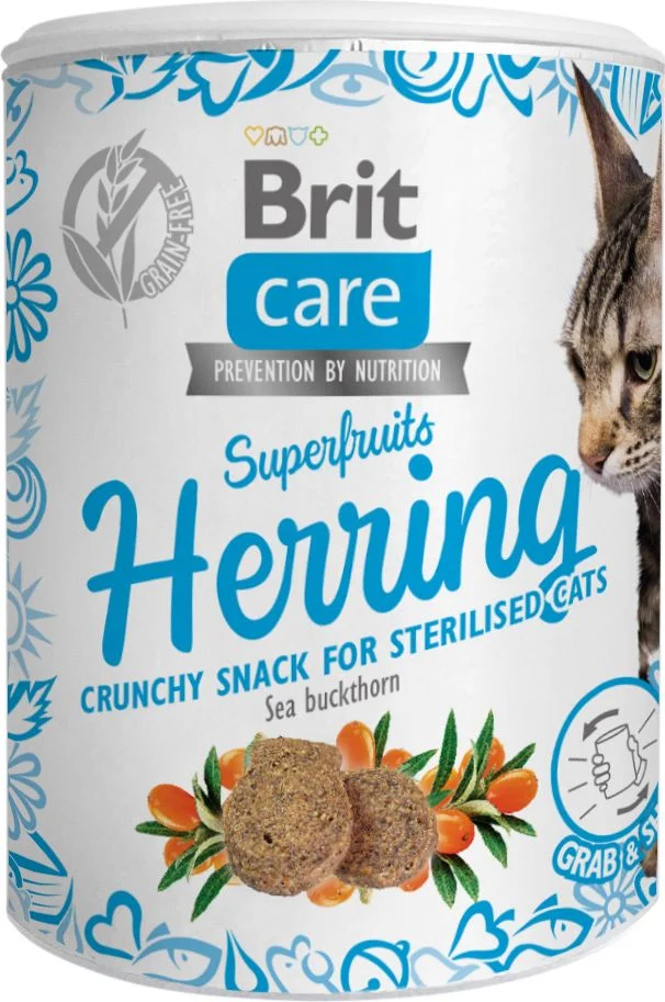 Brit Care Cat Snack Superfruits, sild – 100 g v:6901901 Brit Care Cat Snack Superfruits, sild – 100 g v:6901901