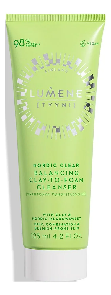 Lumene Nordic Clear Balancing Clay to Foam Cleanser - 125 ml. v:3479442
