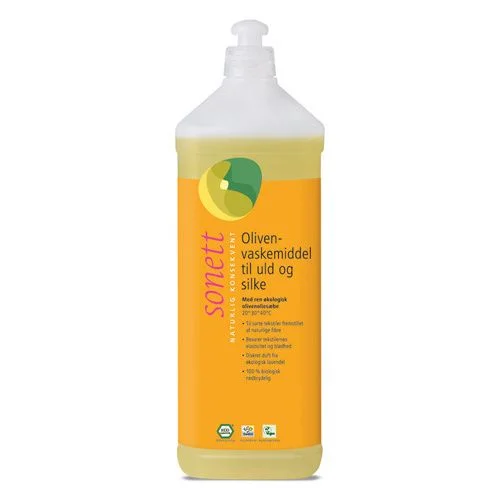 Sonett Oliven Vaskemiddel, ull/silke – 1 liter v:5204691