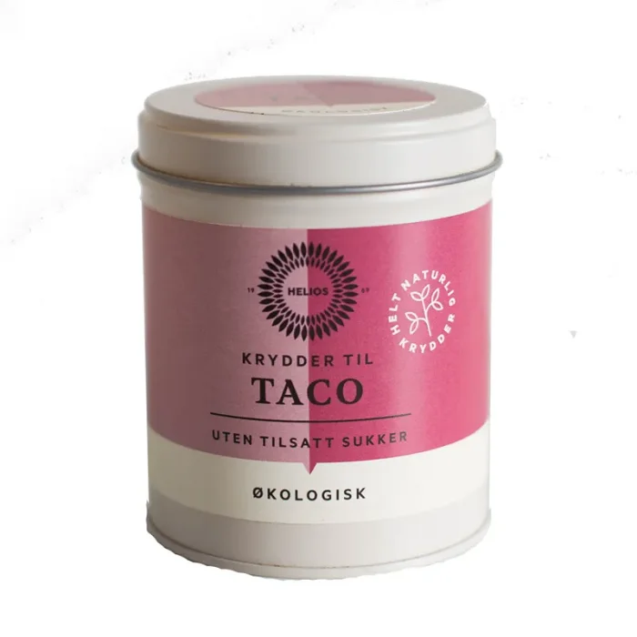 Helios Økologisk Tacokrydder 70 g v:8096534 Helios Økologisk Tacokrydder 70 g v:8096534