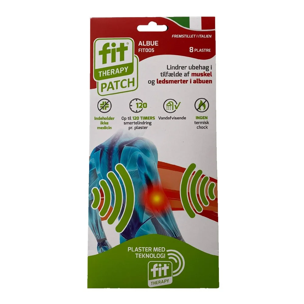 Fit Smerteplaster Albue – 8 stk v:6708641 Fit Smerteplaster Albue – 8 stk v:6708641