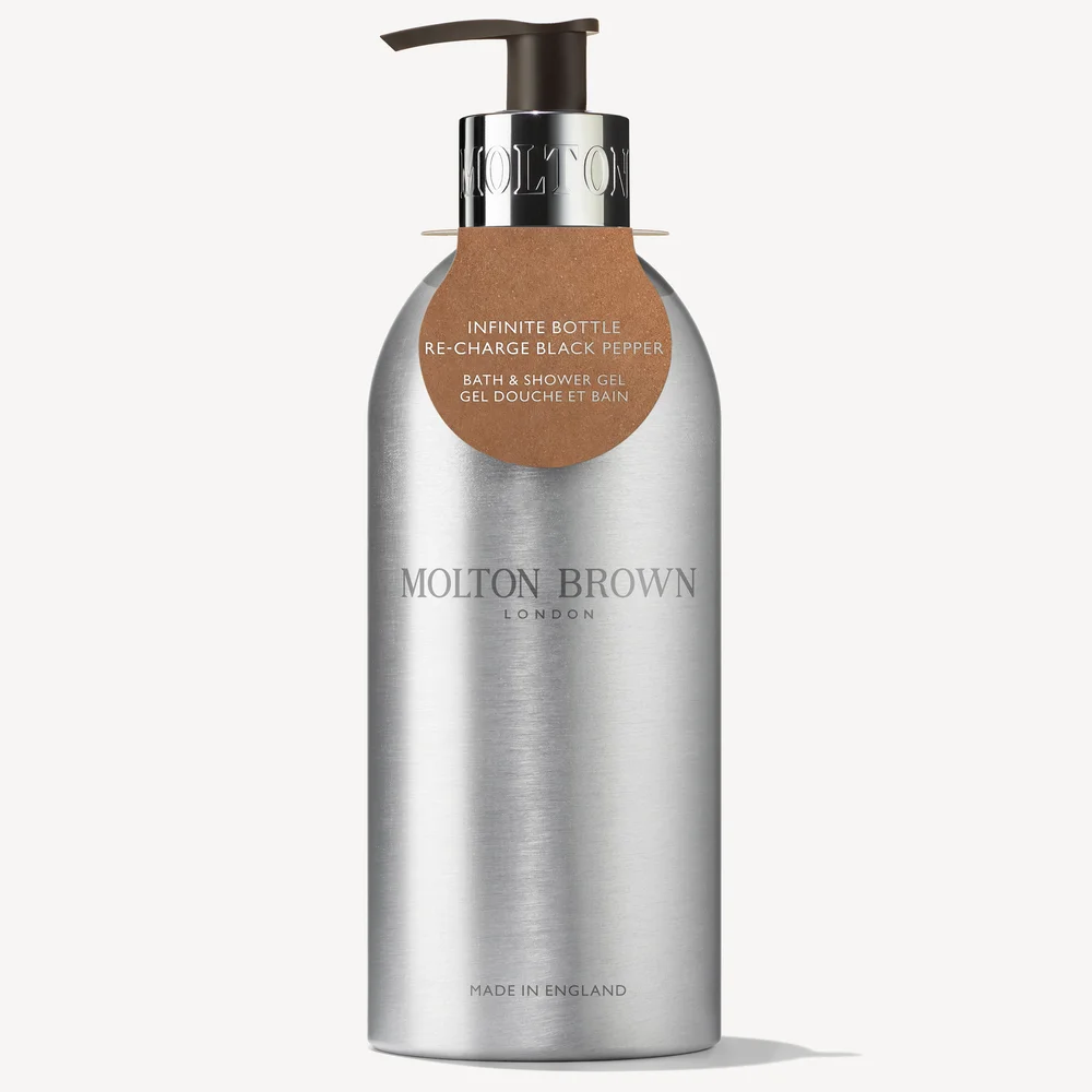 Infinite Bottle Re-Charge Black Pepper Bath & Shower Gel 400 ml – Molton Brown v:7423698
