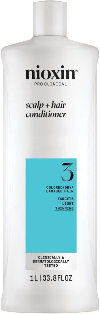 Nioxin System 3 Conditioner for Colored Thinning Hair 1000 ml v:5251595