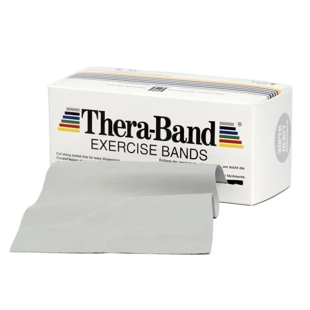 Thera Band Flat treningsstrikk 5,5 m – sølv – Hardhet 7 v:3359888 Thera Band Flat treningsstrikk 5,5 m – sølv – Hardhet 7 v:3359888