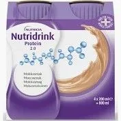 Nutridrink 2 kcal næringsdrikk kaffe/mokka 4×200 ml v:8927942 Nutridrink 2 kcal næringsdrikk kaffe/mokka 4×200 ml v:8927942