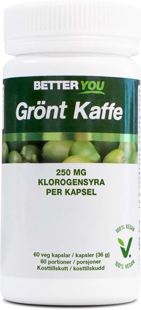 Better You Grönt Kaffe 60 stk v:4651887