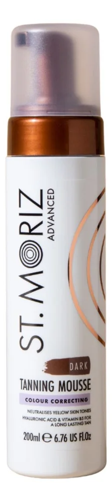 St Moriz Colour Correcting Tanning Mousse Dark - 200 ml. v:2452224