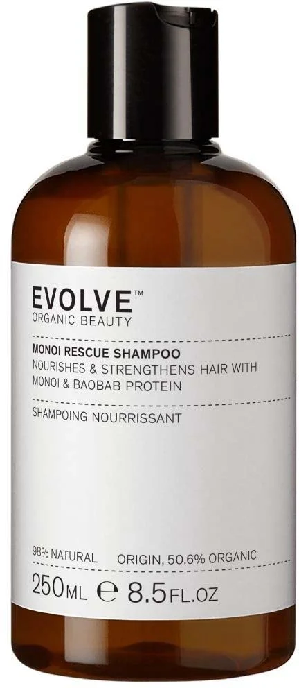 Evolve Organic Beauty Monoi Rescue Shampoo 250 ml v:9219124 Evolve Organic Beauty Monoi Rescue Shampoo 250 ml v:9219124