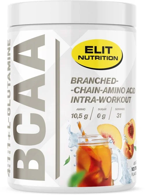Elit Nutrition ELIT Bcaa 4:1:1 + L-glutamine Ice Tea 400 g v:1331094
