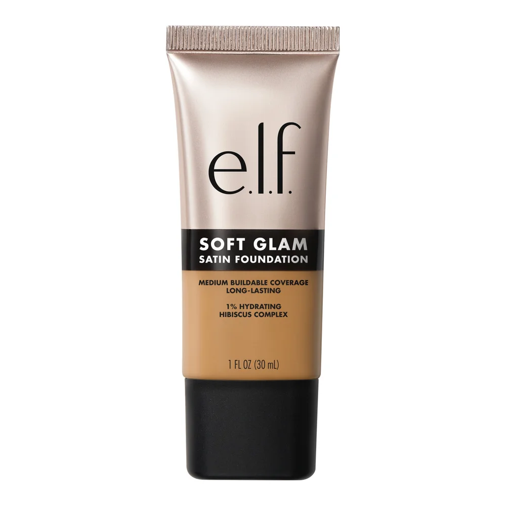 Soft Glam Satin Foundation 40 Tan Warm - e.l.f. v:8138992