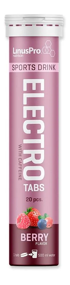 LinusPro Elektrolyt Tabs Berry – 20 stk. v:6884260 LinusPro Elektrolyt Tabs Berry – 20 stk. v:6884260