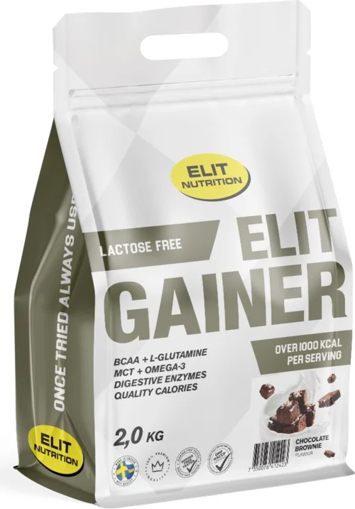 Elit Nutrition ELIT Gainer – lactose free Chocolate Brownie 2000 g v:6160301