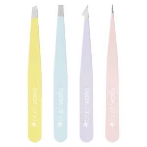 Brushworks HD Combination Tweezer Set Pastel v:3768556