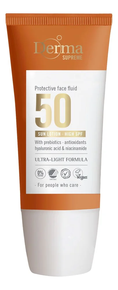 Derma Supreme Sun Fluid Face SPF50 – 50 ml. v:2286901 Derma Supreme Sun Fluid Face SPF50 – 50 ml. v:2286901