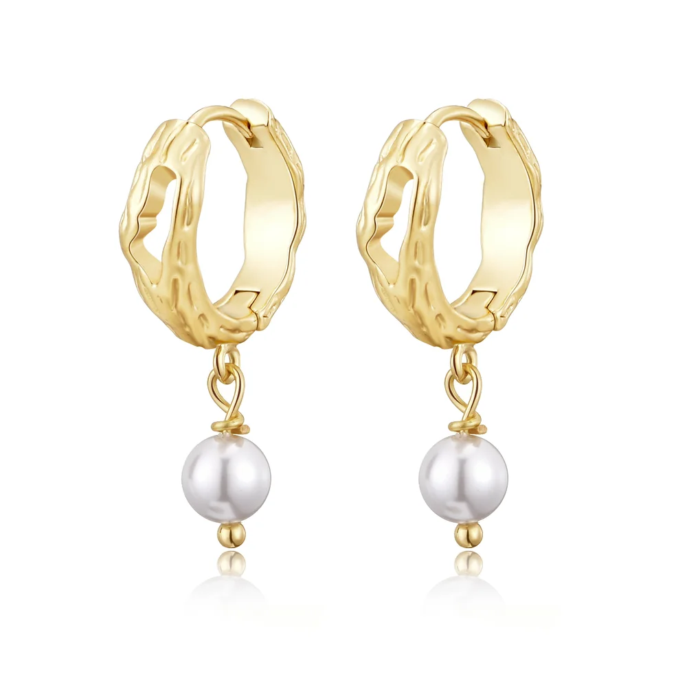 Nora Norway Ellinor Ear Gold White v:2359139 Nora Norway Ellinor Ear Gold White v:2359139