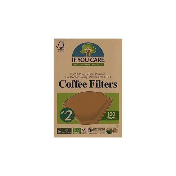 If You Care Kaffefilter Nr 2 100 stk v:3363390