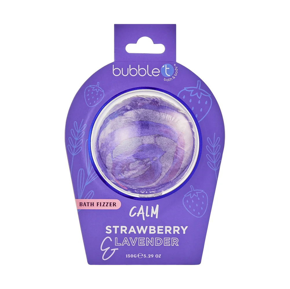 Calm Strawberry & Lavender Badebombe 150g v:9603900