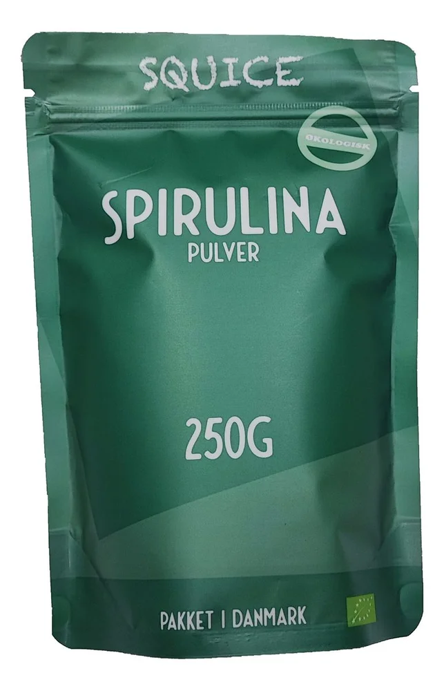 Squice Økologisk Spirulina Pulver – 250 g. v:7126887 Squice Økologisk Spirulina Pulver – 250 g. v:7126887