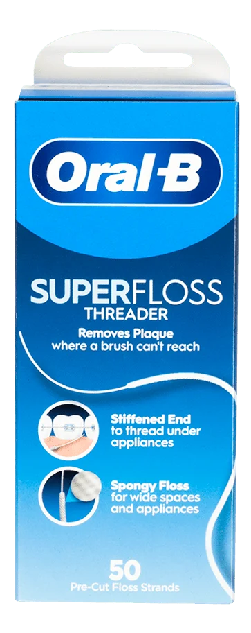 Oral-B SuperFloss – 50 stk. v:4252425 Oral-B SuperFloss – 50 stk. v:4252425