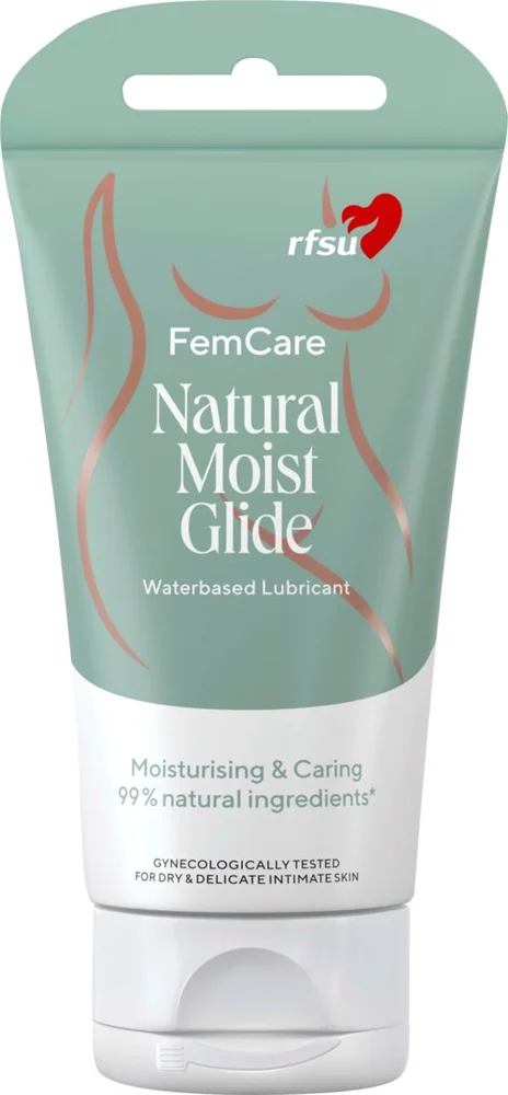 RFSU FemCare Natural Moist Glide 75 ml v:5100457