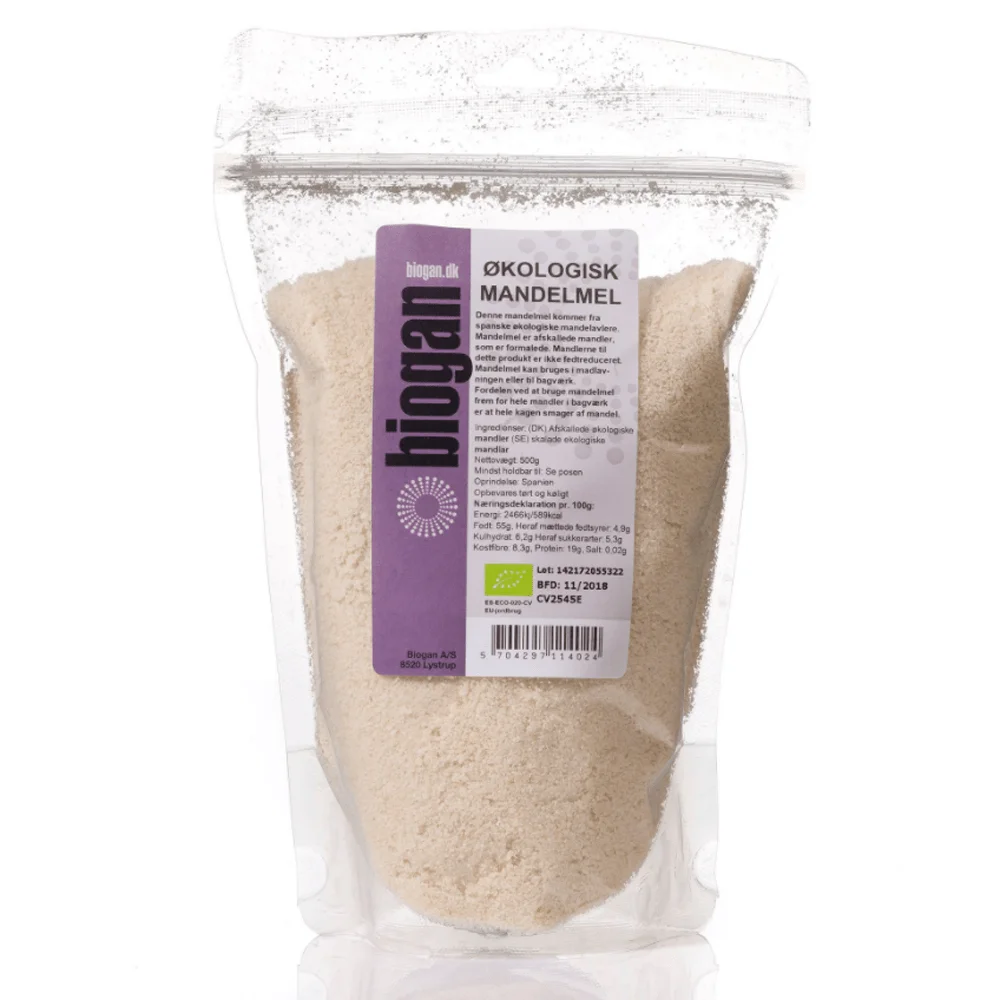 Biogan Mandelmel Ø – 500 gr v:3276655