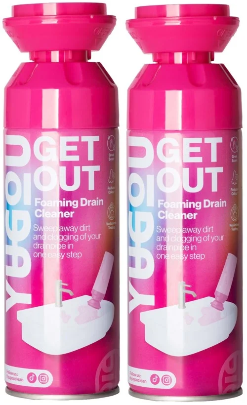 YUGOU Get Out Foam Drain Cleaner Duo v:9357499 YUGOU Get Out Foam Drain Cleaner Duo v:9357499