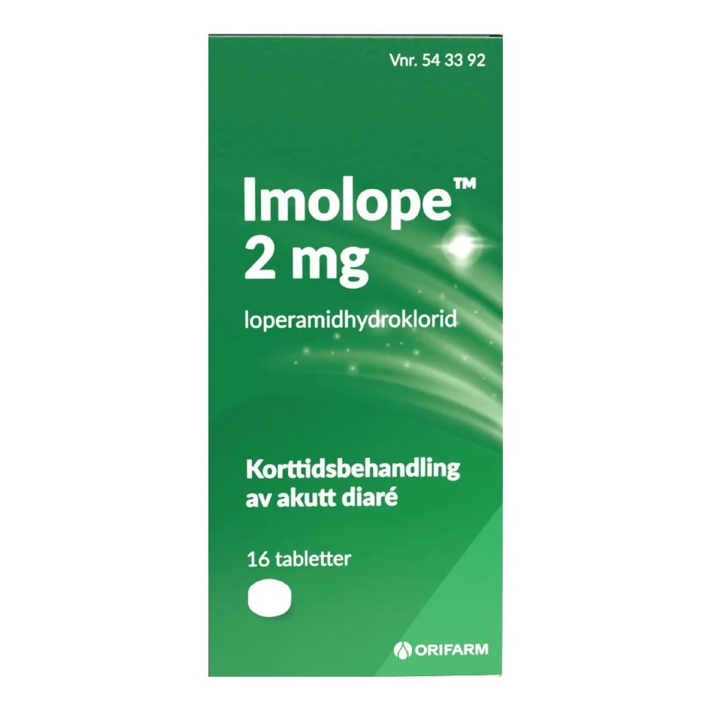 Imolope tabletter 2 mg – 16 stk. v:5386378 Imolope tabletter 2 mg – 16 stk. v:5386378
