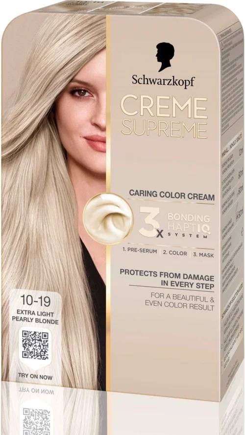 Schwarzkopf Creme Supreme 10-19 Ultra Light Pearly Blonde v:7114799