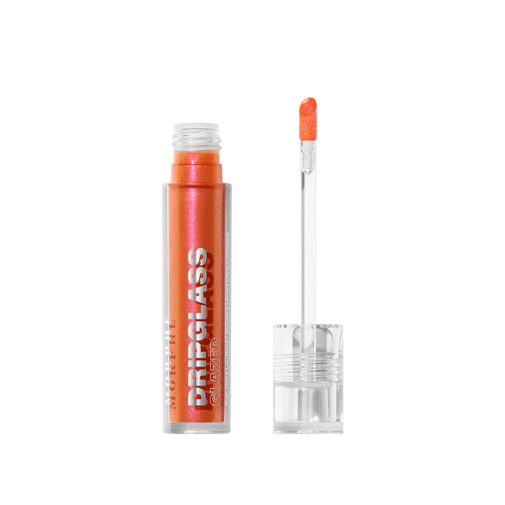 Dripglass Glazed High Shine Lip Gloss Peach Prism - Morphe v:2778867