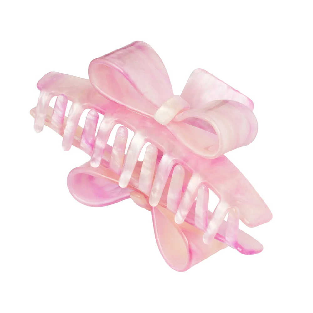 Bow Claw Clip Pink Beauty v:9759581