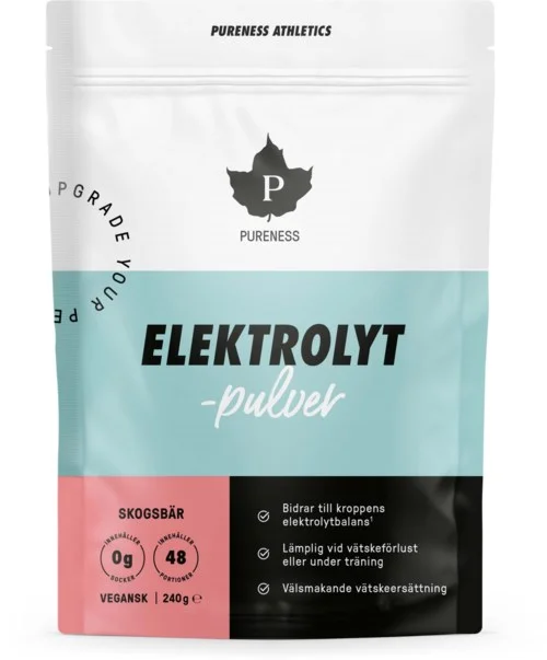 Pureness Elektrolytpulver Skogsbär 240 g v:1226961 Pureness Elektrolytpulver Skogsbär 240 g v:1226961