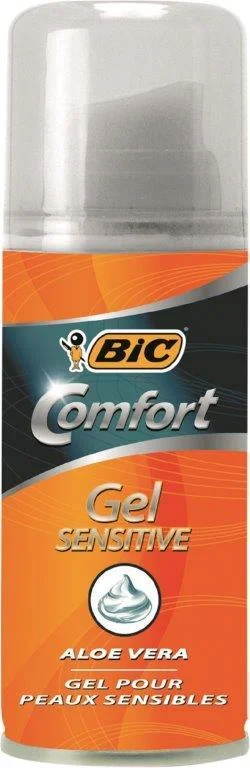 BIC Comfort Gel Sensitive – Barbergel for sensitiv hud v:6981887 BIC Comfort Gel Sensitive – Barbergel for sensitiv hud v:6981887