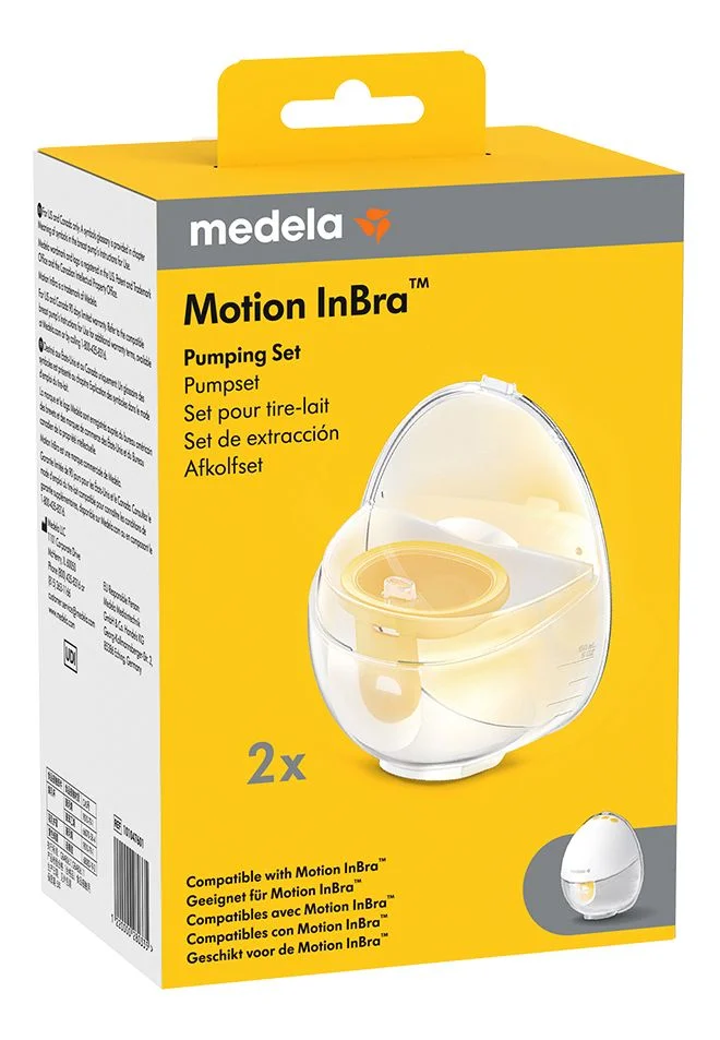 Medela Motion InBra Pumpesett Dobbelt – 1 sett v:7592608 Medela Motion InBra Pumpesett Dobbelt – 1 sett v:7592608