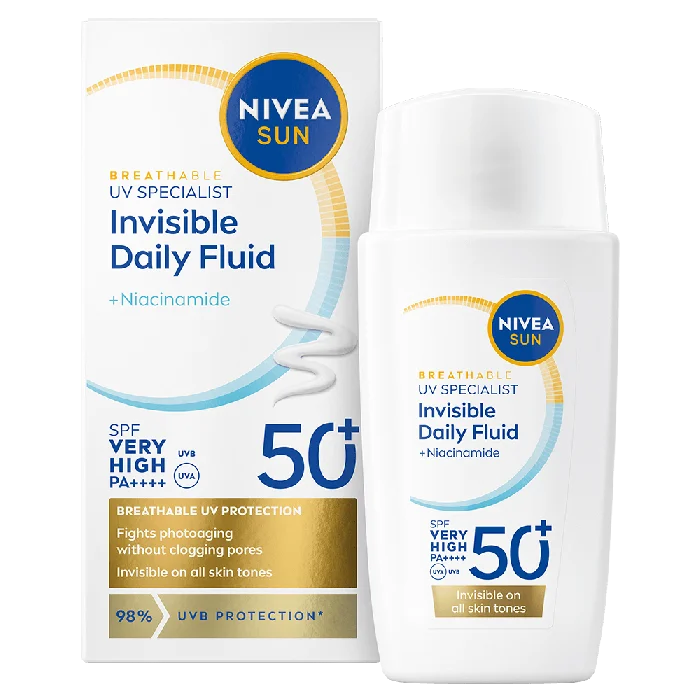 NIVEA Invisible Daily Fluid SPF 50+ 40 ml v:7833549 NIVEA Invisible Daily Fluid SPF 50+ 40 ml v:7833549