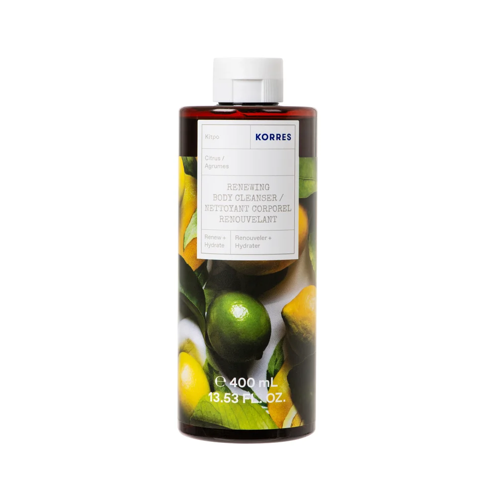 Korres Citrus Showergel 400ml – Frisk Dusjopplevelse v:9024253