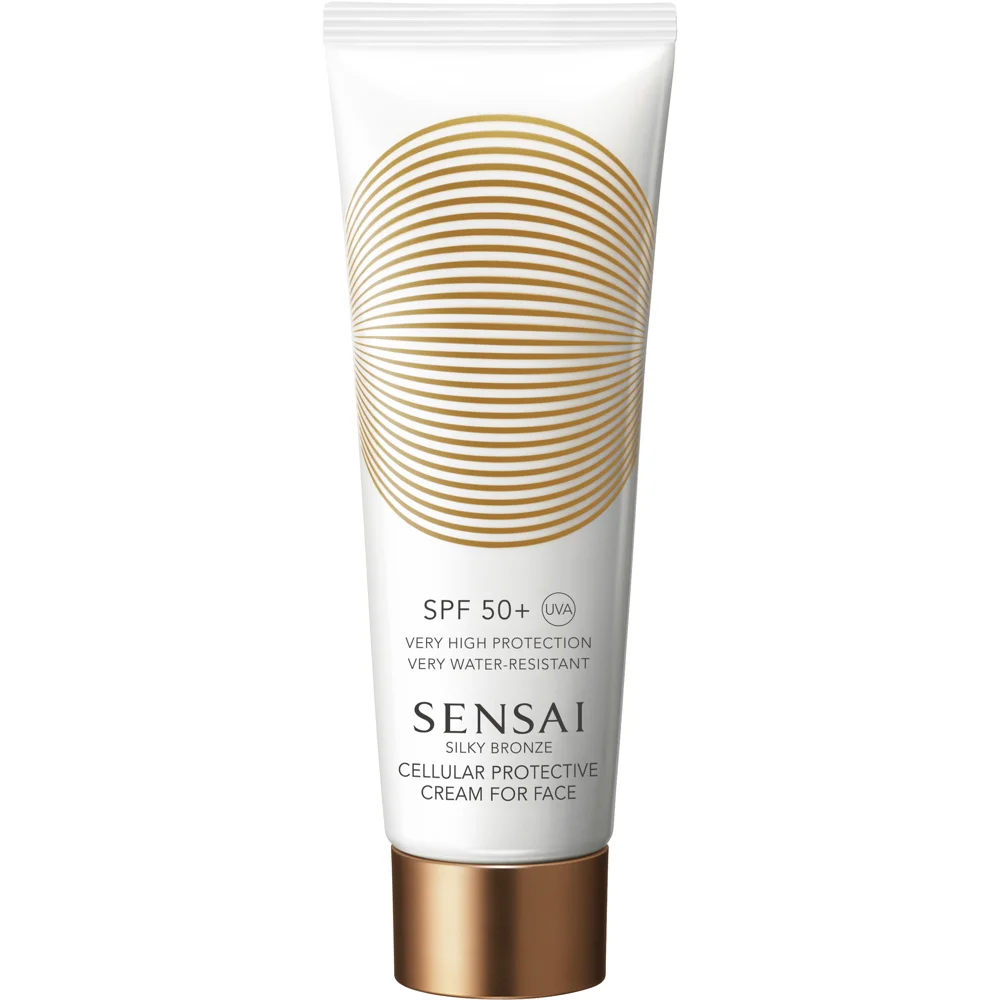 Silky Bronze Cream For Face SPF50+, 50ml v:4839827